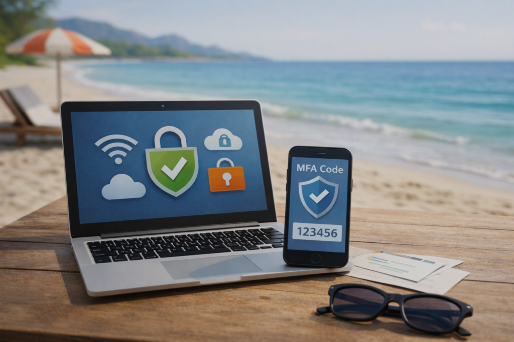 Veilig werken op vakantie