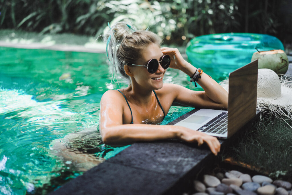 Op vakantie werken
