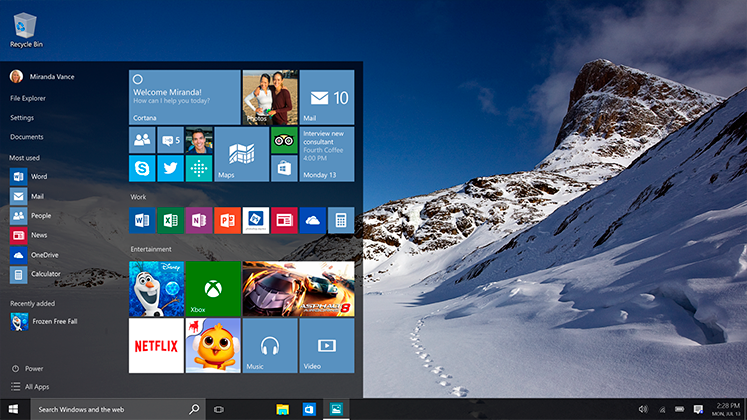Windows startmenu te herstellen