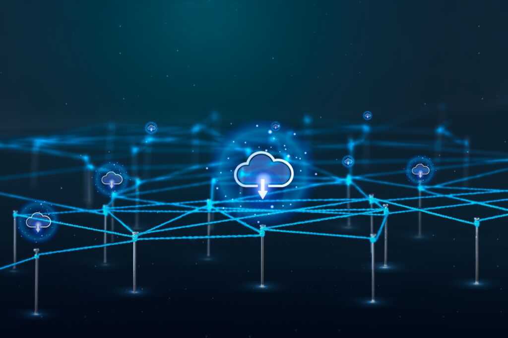 In de cloud werken